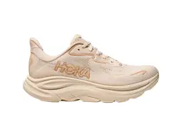 HOKA Clifton 10 in Vanilla/Sandstone
