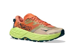 HOKA Speedgoat 7 in Persimmon/Neon Yuzu